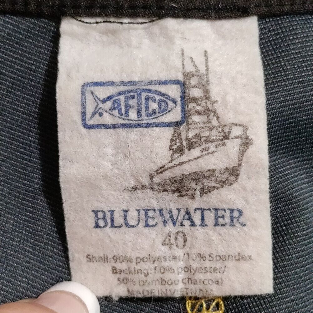 AFTCO Bluewater Board Shorts Mens Size 40 Beach Fishing Outdoor Swim Trunks EUC‎ - Picture 13 of 16